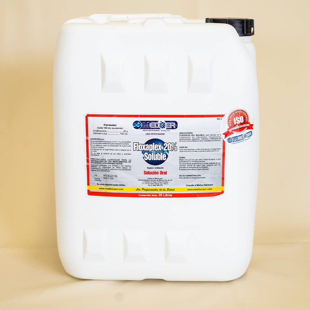 FLOXAPLEX 20% GARRAFA DE 20 LT