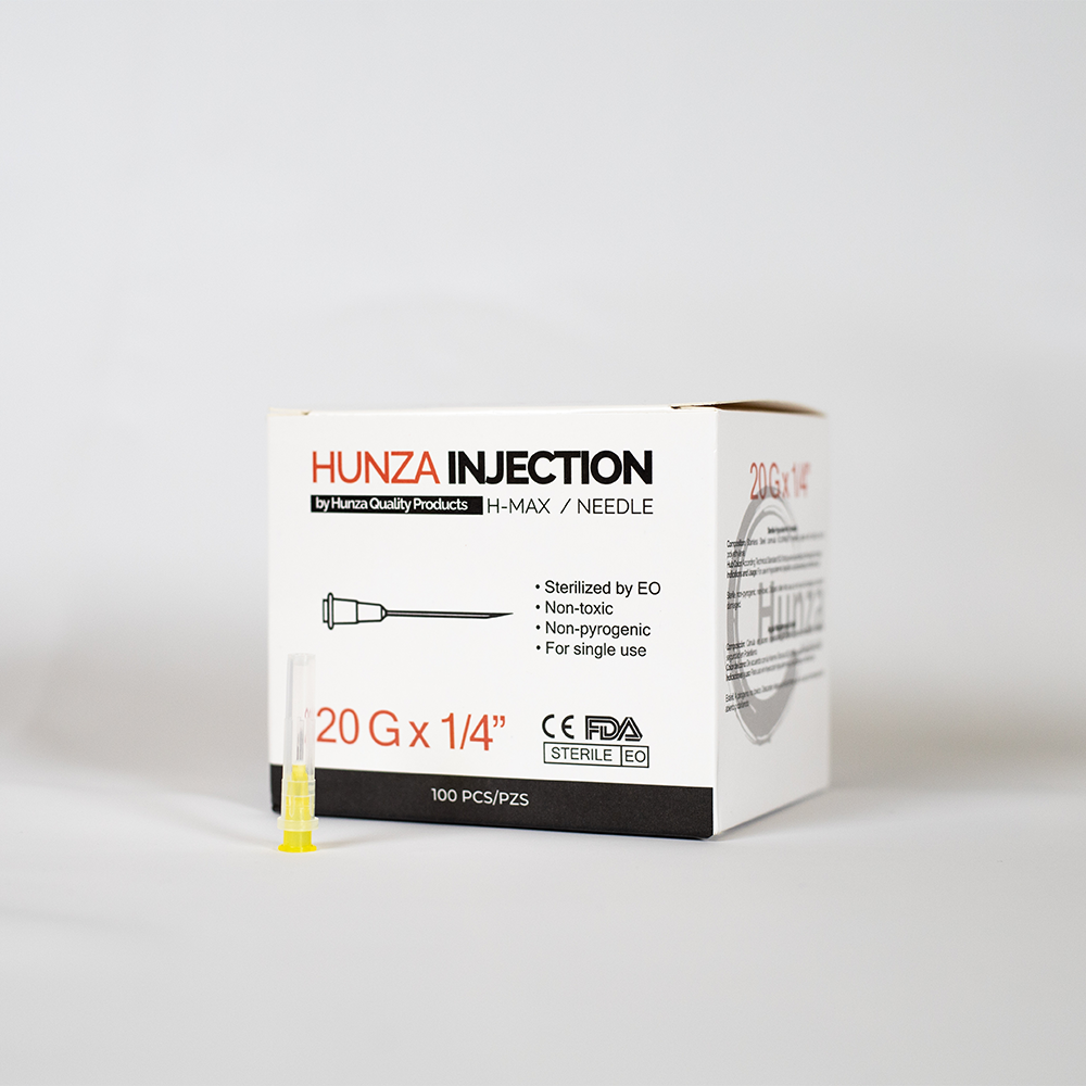 AGUJA DESECHABLE YELLOW 20 X 1/4  0.9*6MM