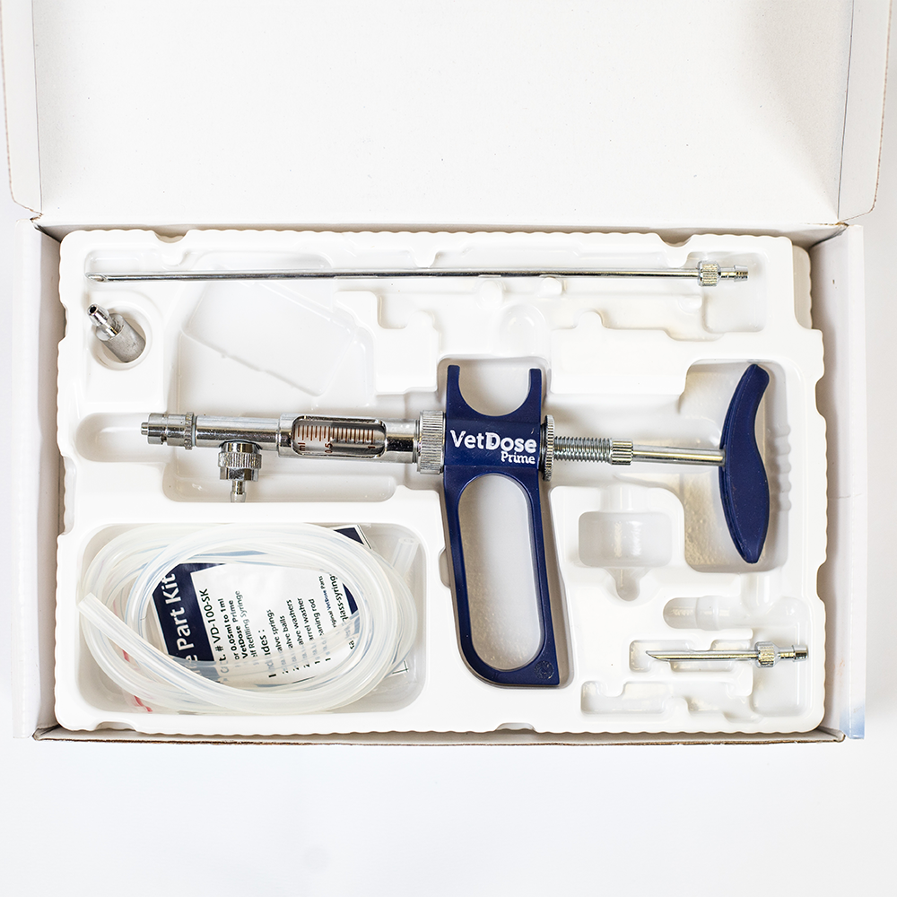 VET DOSE PRIME FEED TUBE SET 1 ML.  ( JERINGA )