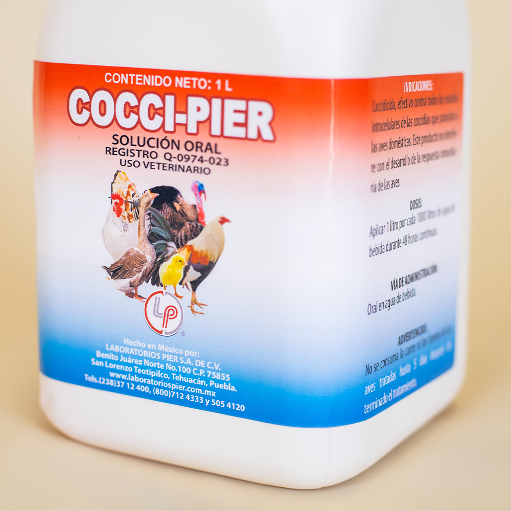 COCCI PIER AL 2.5 ORAL DE 1 LT.